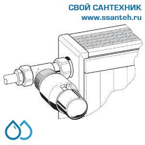 10447 Honeywell T4021 Термоголовка  M30 x 1.5, 11,5 мм, белый/хром
